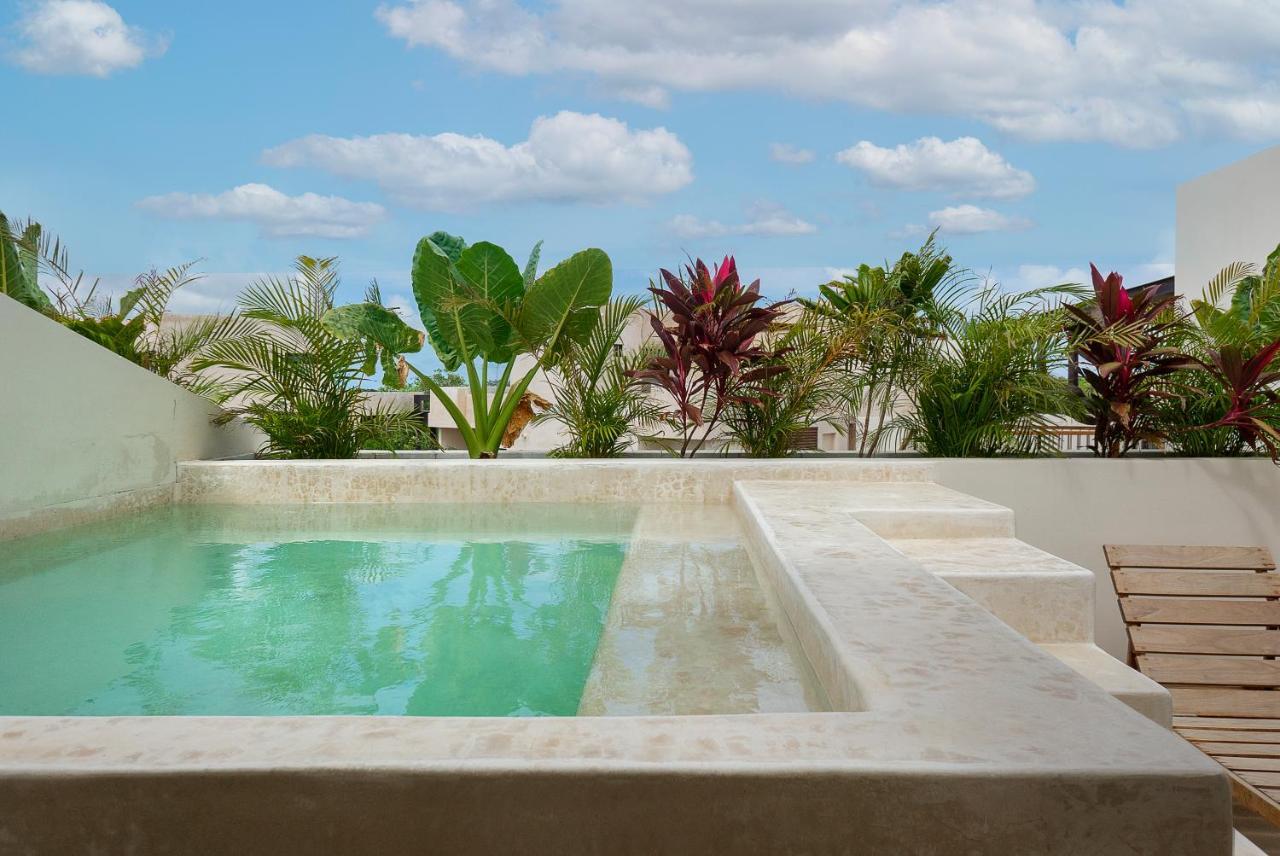 2 Bedbath Private Rooftop & Pool For 6 Tulum Exteriör bild